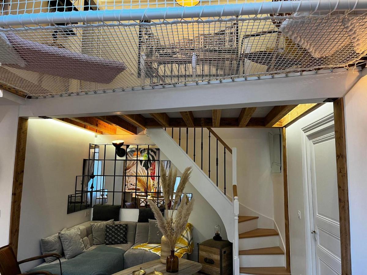 Le Marechal Duplex - Appartement Avec Jacuzzi - Caen Hyper Centre Exterior foto